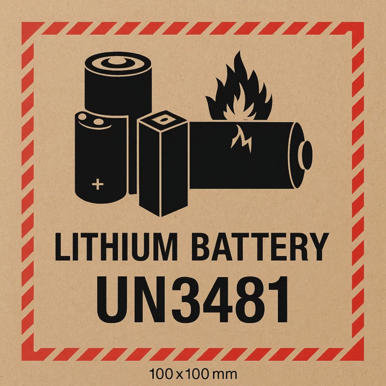 Logo Innovel bleu et or, design technologique abstrait