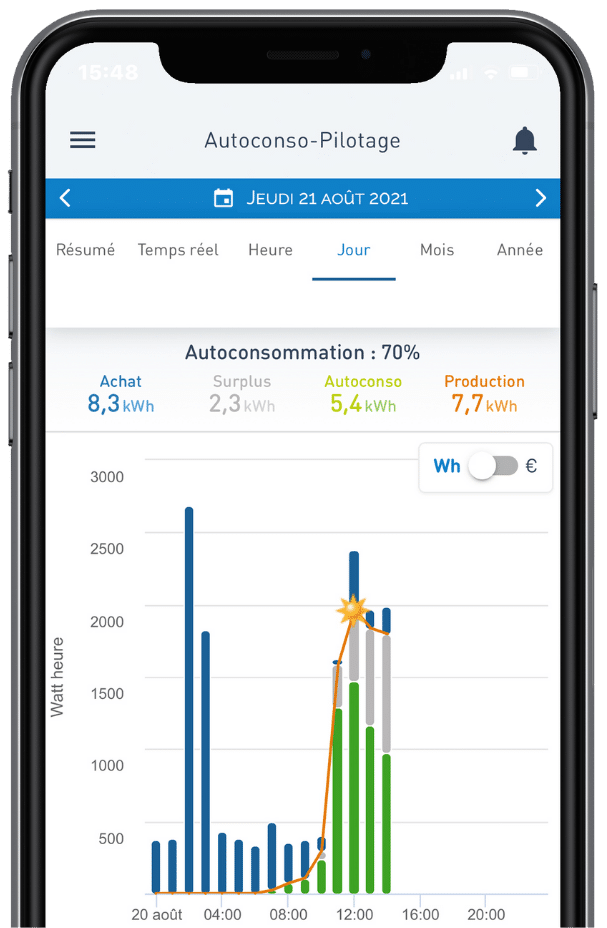 Logo Innovel bleu et or, design technologique abstrait
